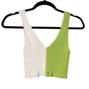 Staud Hana Top in Green Size S